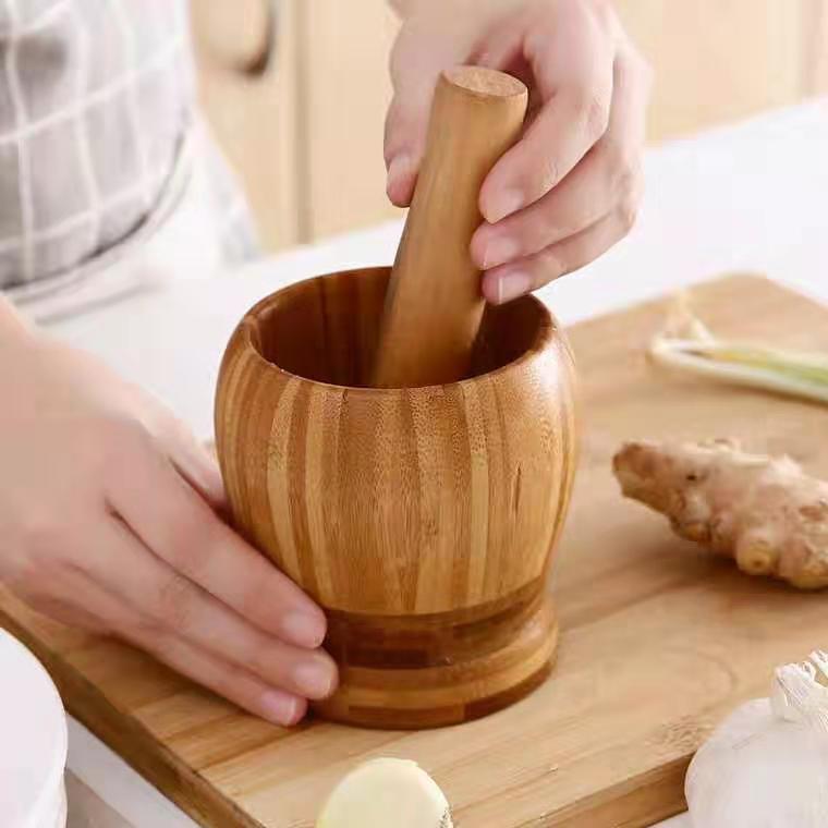 楠竹捣蒜罐厨房...