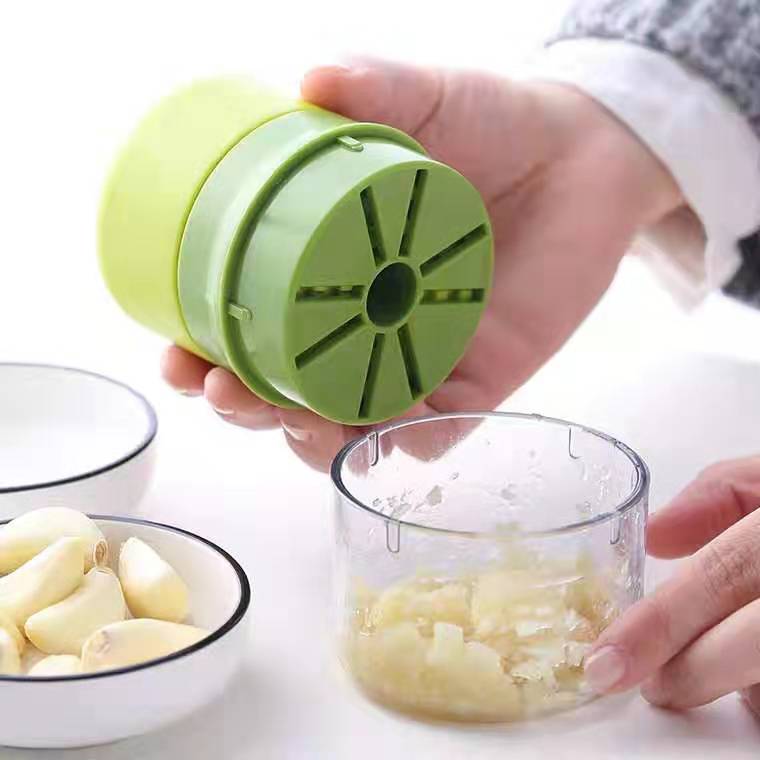 十宿 压蒜器创意厨房用品捣蒜蓉扒蒜神器厨具小工具家用剥蒜泥器